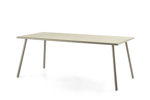 Vienna Gartentisch Stahl 190x90 cm