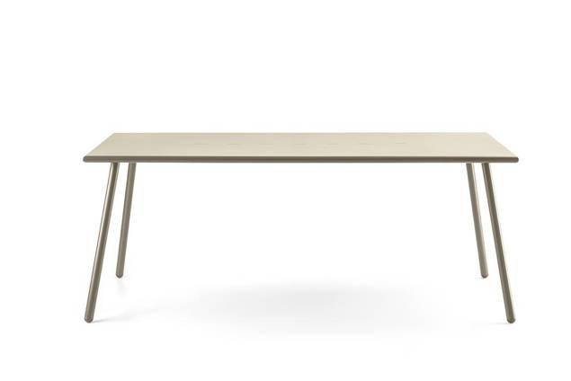 Vienna Gartentisch Stahl 190x90 cm 1