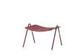 Vienna Tabouret de lounge empilable acier