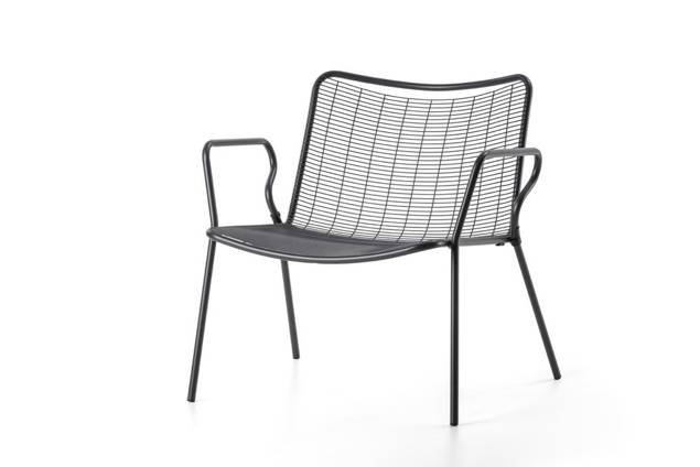 Vienna Loungesessel stapelbar Stahl