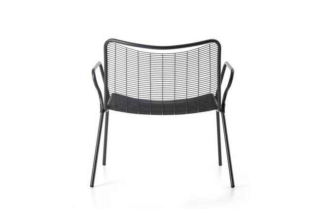 Vienna Loungesessel stapelbar Stahl 3