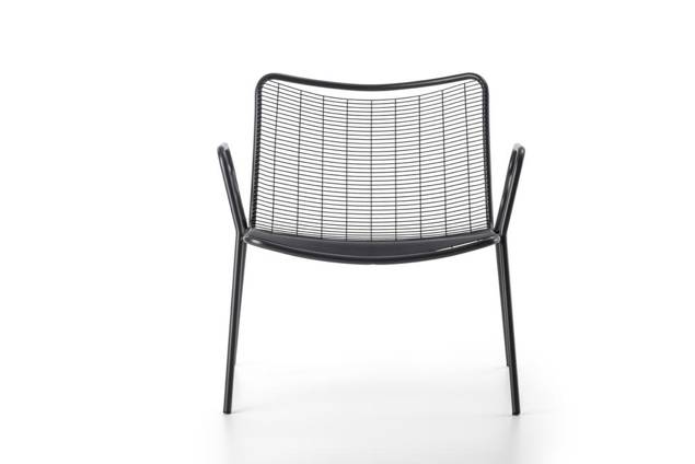 Vienna Loungesessel stapelbar Stahl 4