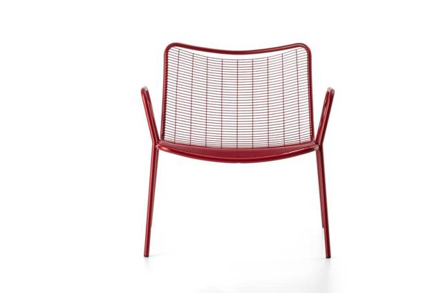 Vienna Loungesessel stapelbar Stahl 4