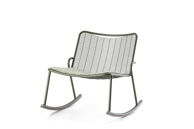 Vienna Schaukelstuhl Stahl 1