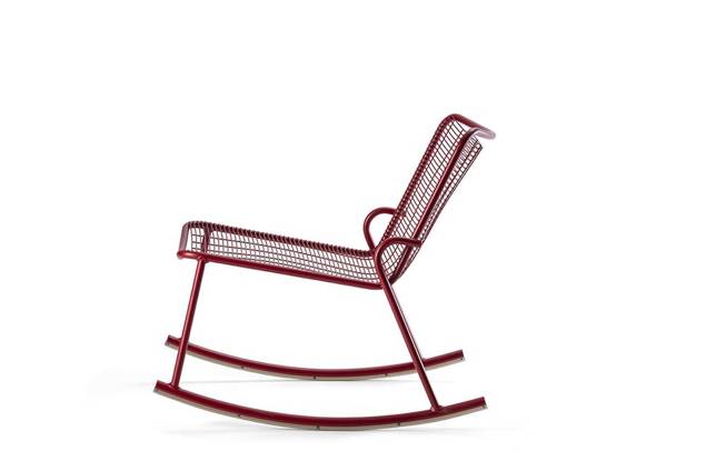 Vienna Schaukelstuhl Stahl 2