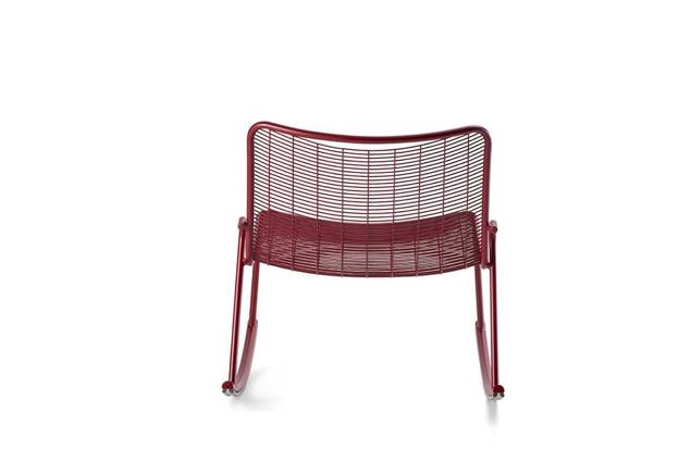 Vienna Schaukelstuhl Stahl 3