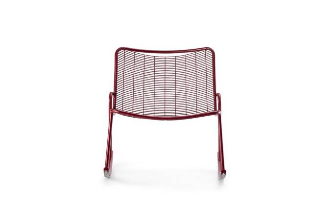 Vienna Schaukelstuhl Stahl 4