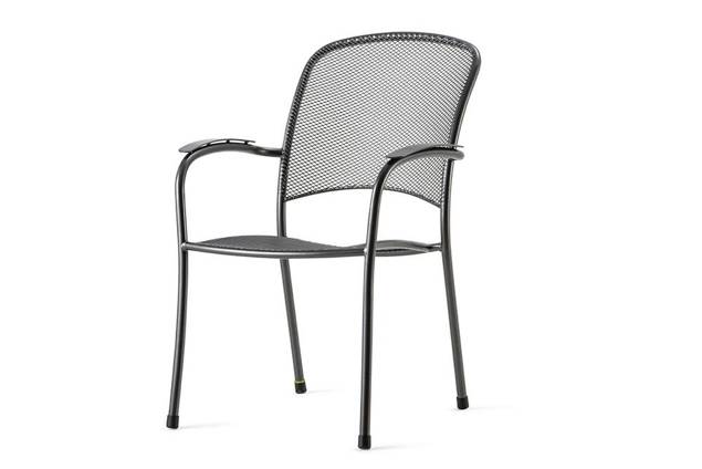 Visp Gartenstuhl stapelbar Stahl