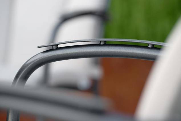 Visp Gartenstuhl stapelbar Stahl 6