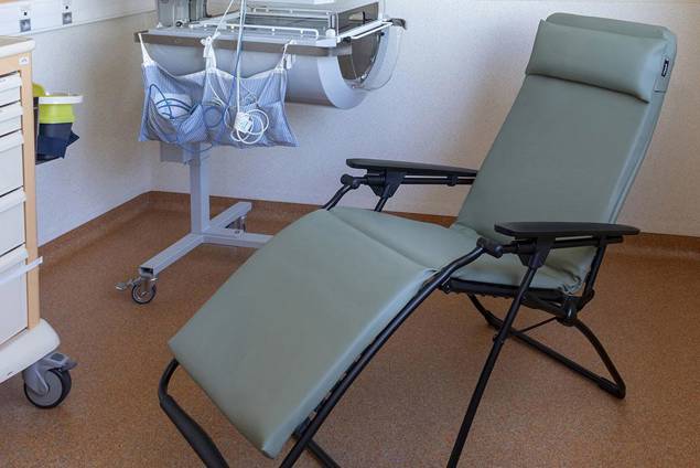 Vital Fauteuil de relaxation Clippé pliant acier 4
