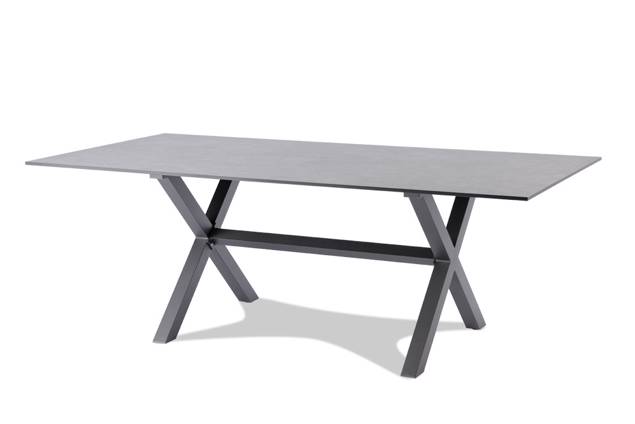 Xenia Table de jardin aluminium