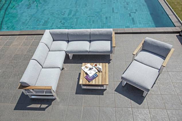 Yukon Tabouret lounge acier inoxydable 1