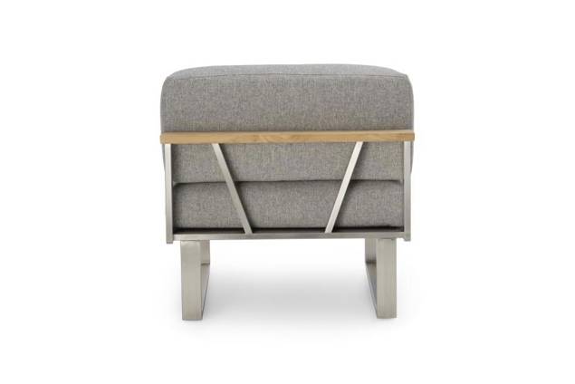 Yukon Fauteuil lounge acier inoxydable 2